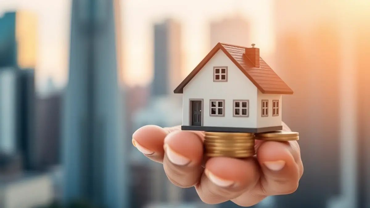 Imaxe xenérica de vivenda social e investimento.