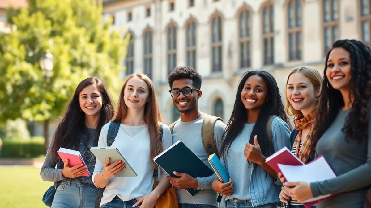 Imagen genérica de estudiantes en Irlanda.