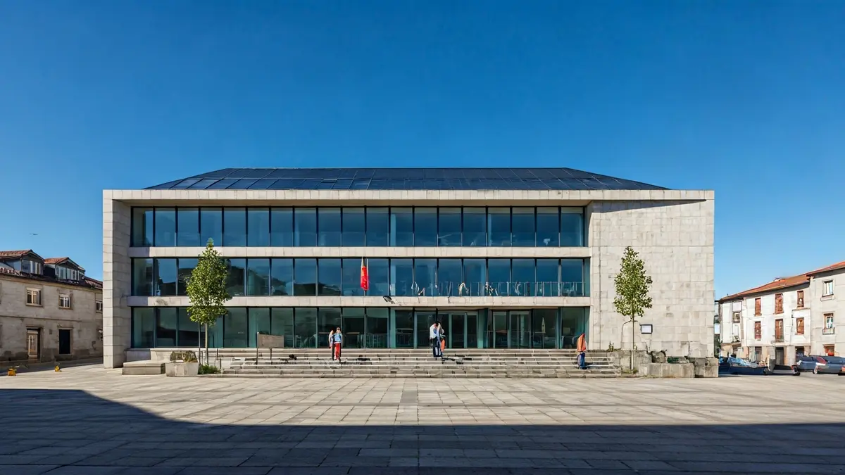 Imaxe do proxecto de reforma da Casa Consistorial de A Laracha.