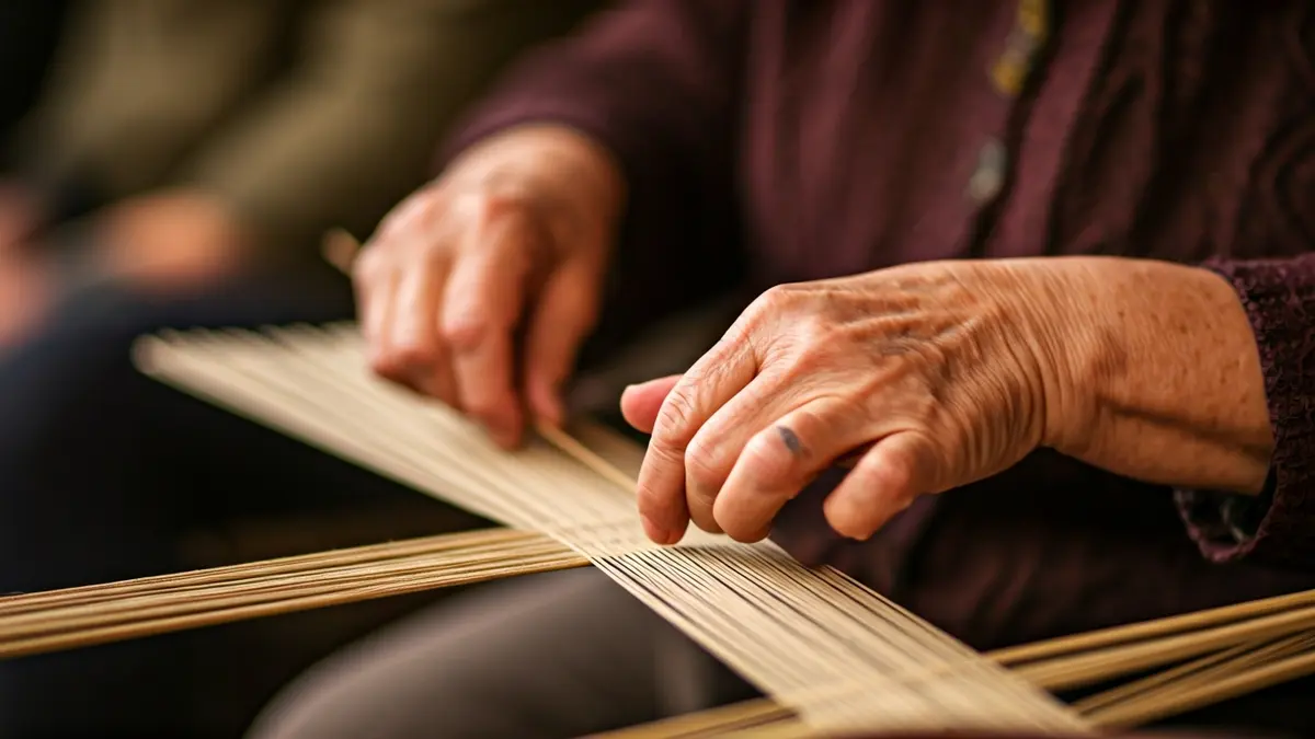 Imagen genérica de manos trabajando en un taller artesanal.