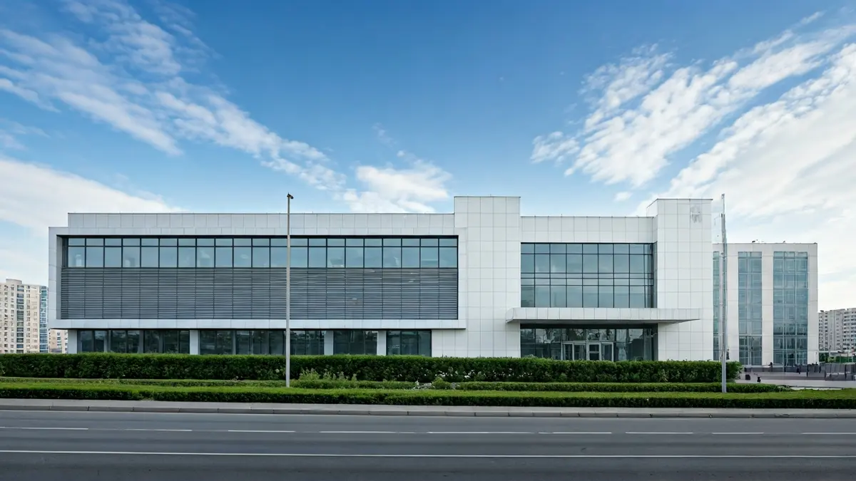 Imagen genérica de un hospital moderno.