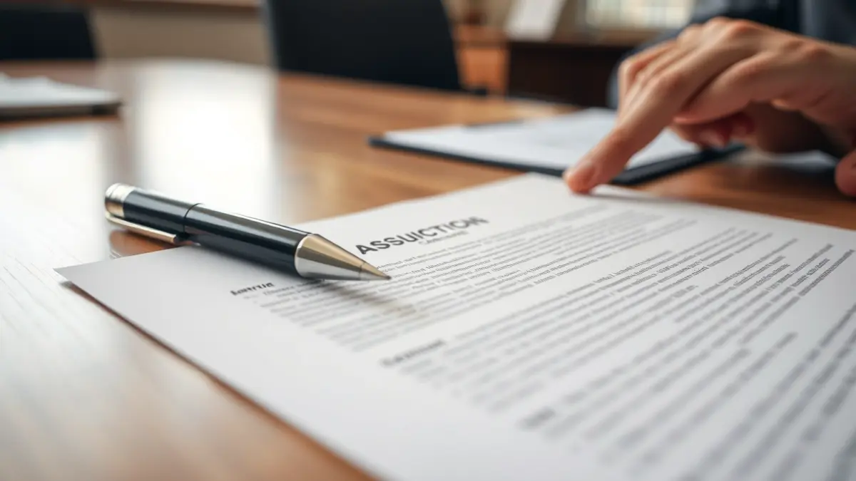 Imagen genérica de un documento oficial o solicitud de empleo.