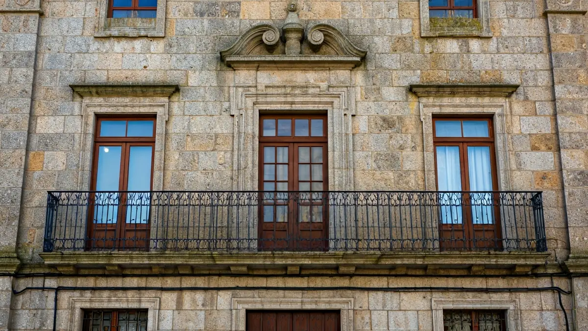 Imaxe da fachada dun concello galego