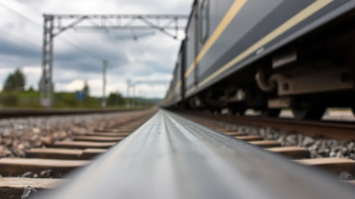 Imagen genérica de vías de tren, representando el caos ferroviario.