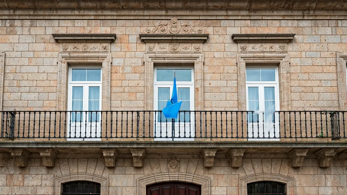 Imaxe da fachada dun concello galego