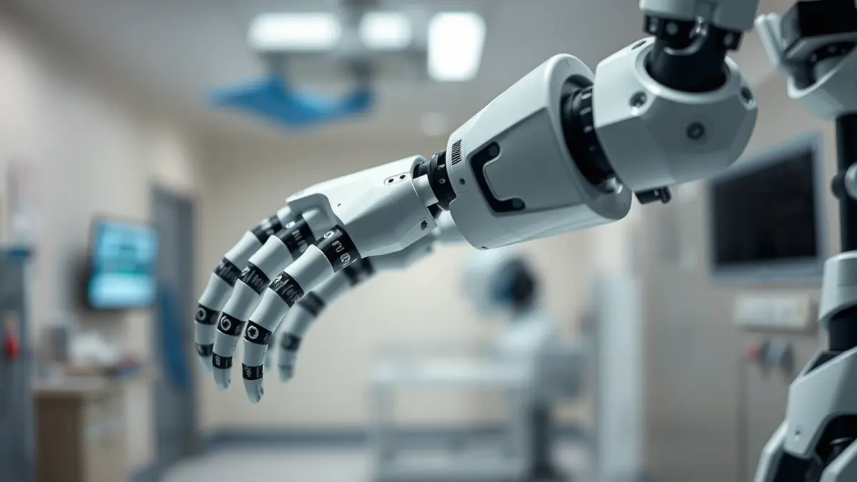 Imaxe xenérica dunha articulación de exoesqueleto ou brazo robótico.