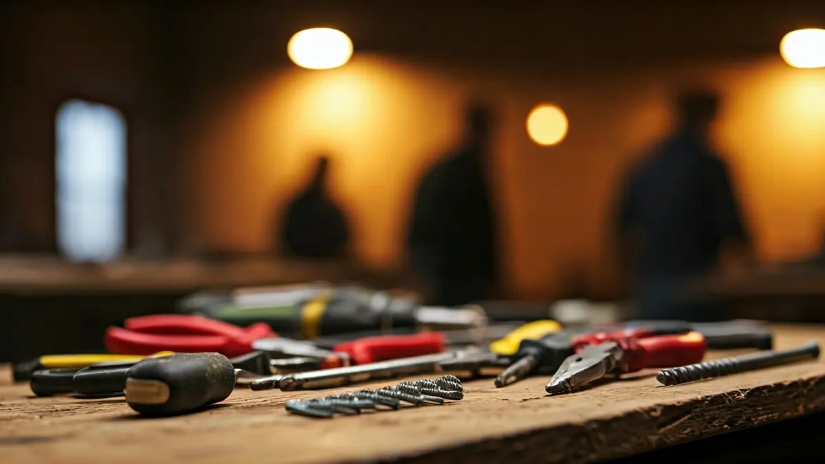 Imaxe xenérica de ferramentas de construción.