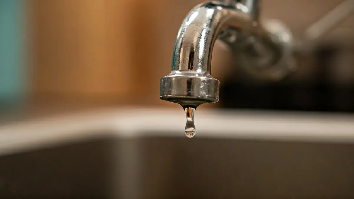 Imaxe xenérica dunha billa de auga, simbolizando a calidade da auga.