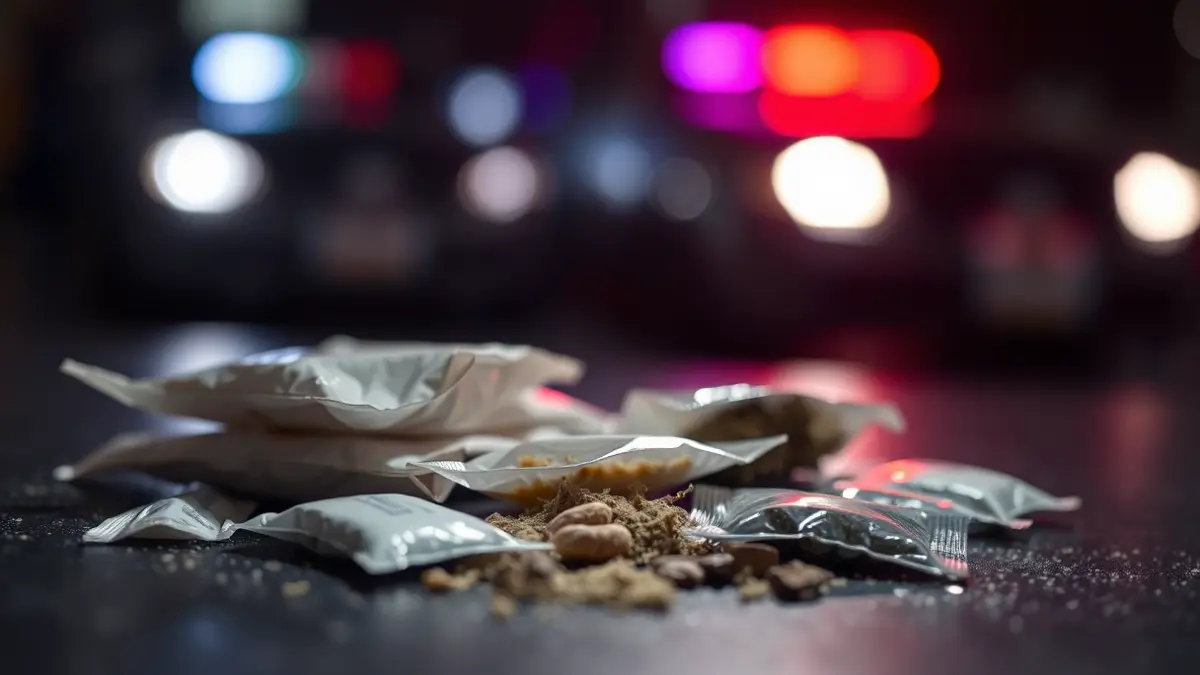 Imaxe xenérica de drogas incautadas nun operativo policial.