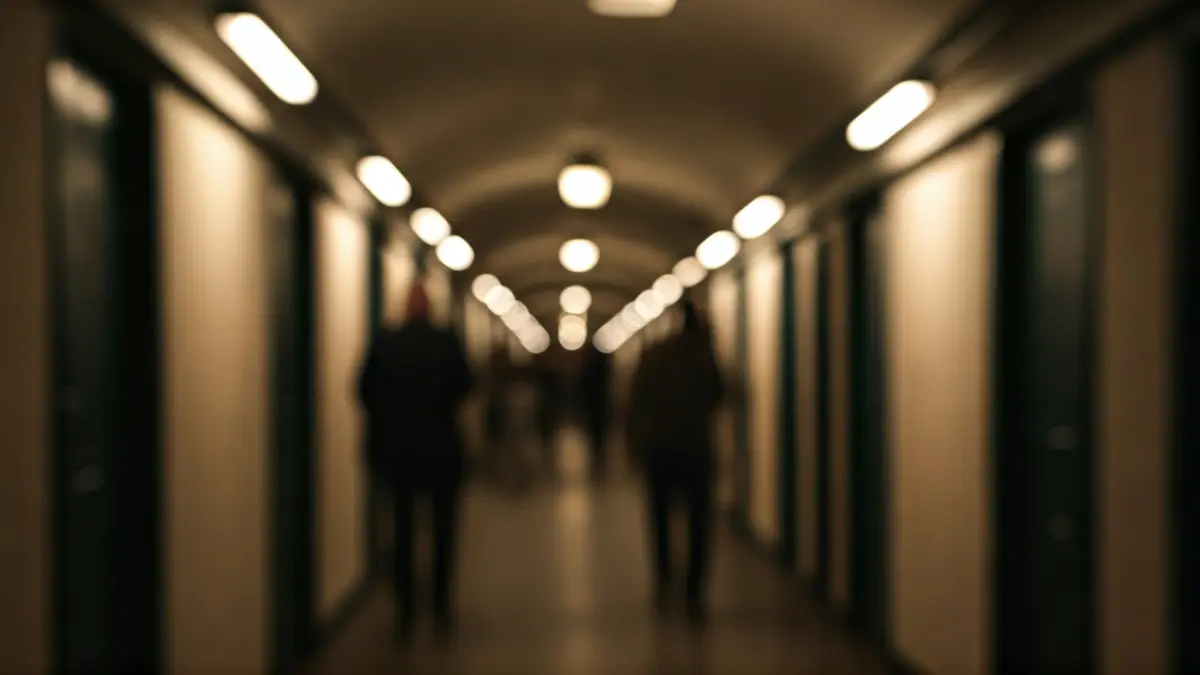Imagen genérica de un corredor de prisión.