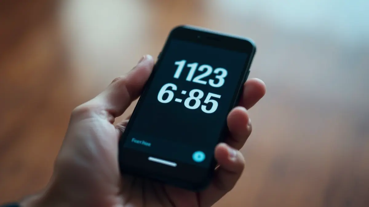 Imagen genérica de una mano sosteniendo un teléfono, simbolizando la línea de atención para víctimas de siniestros viales.