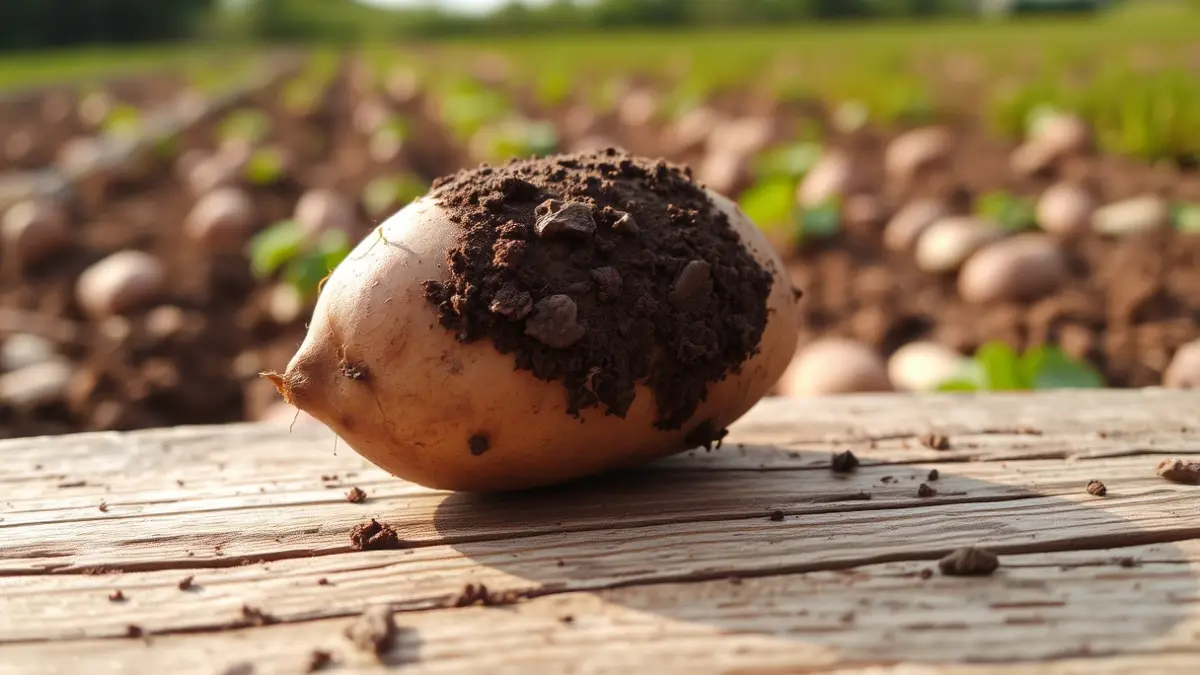 Imaxe xenérica dunha pataca da Limia, destacando a súa orixe e calidade.