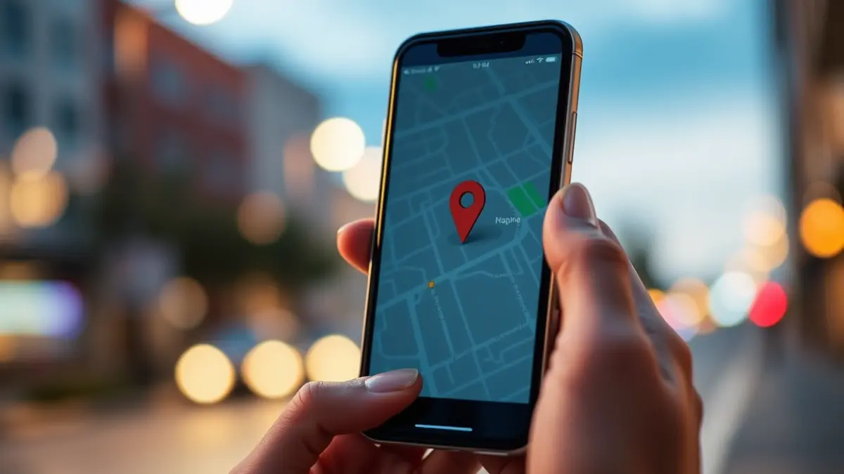 Imaxe xenérica dunha persoa utilizando unha aplicación móbil para reportar incidencias.