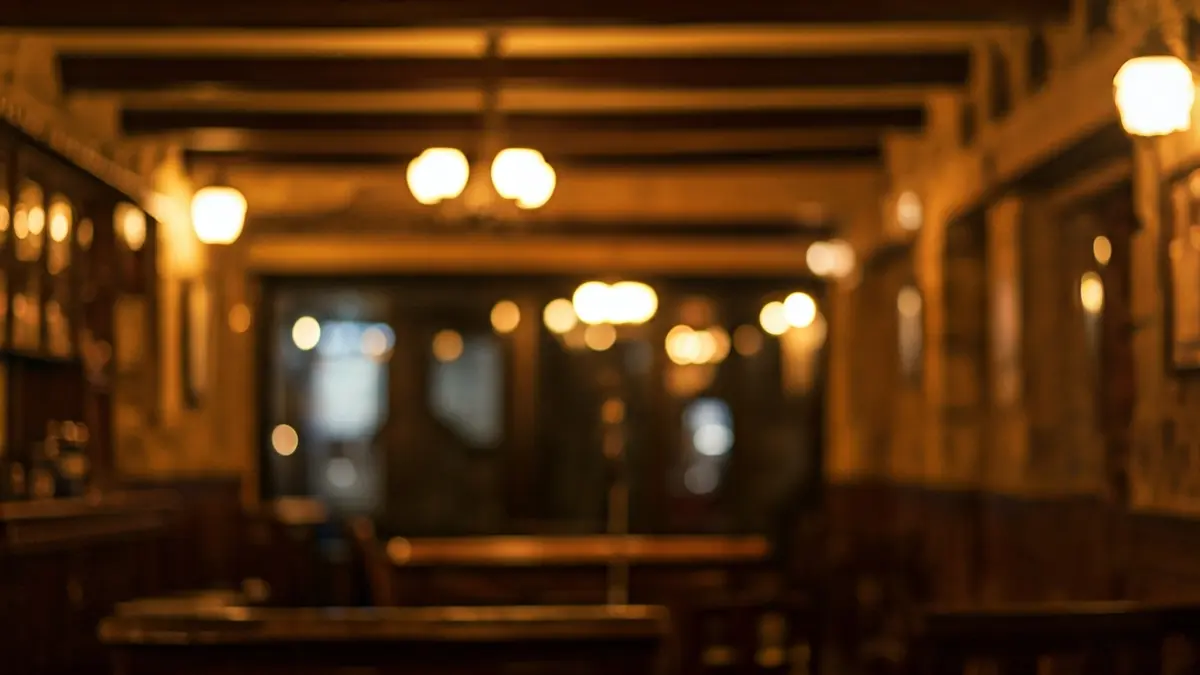 Imaxe dun bar tradicional galego, evocando o lugar do primeiro casting de Luis Zahera.