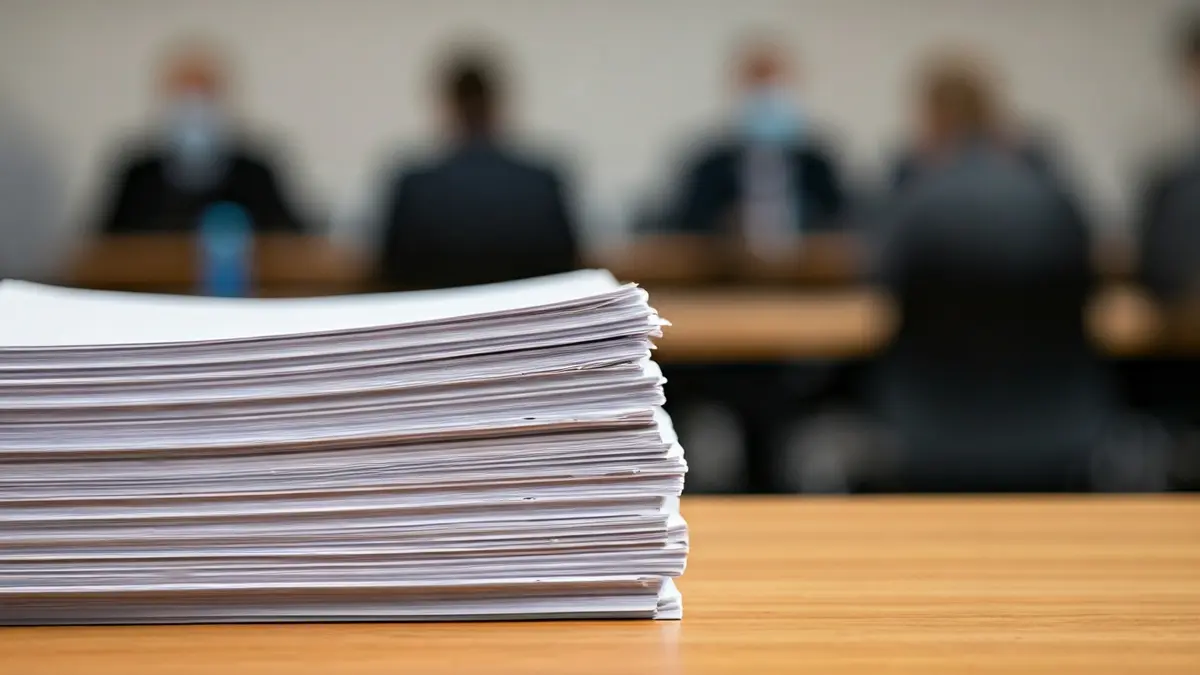 Imagen genérica de documentos oficiales sobre una mesa, simbolizando la tramitación administrativa.