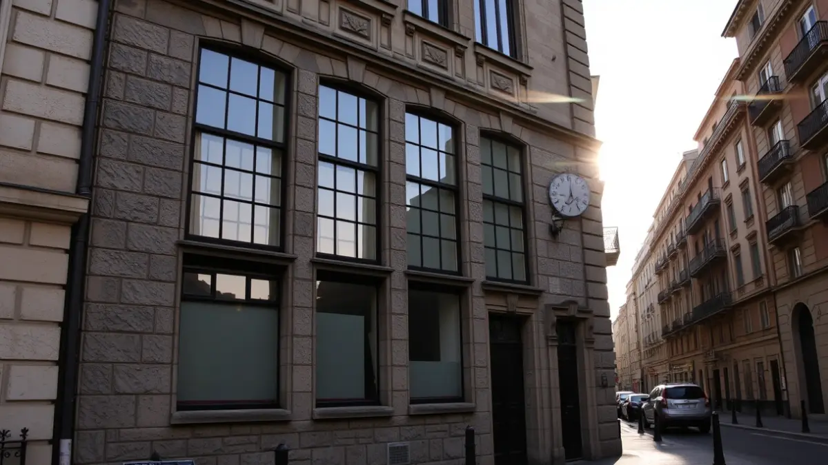 Imagen de un edificio histórico en A Coruña que será rehabilitado para uso público.