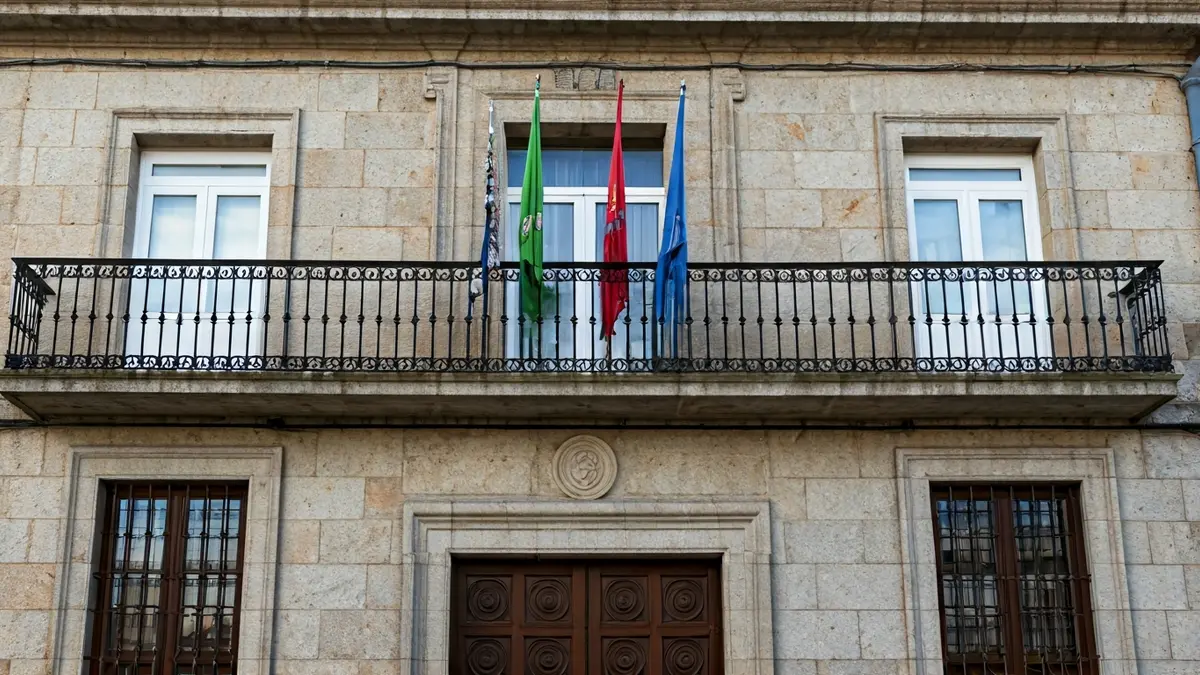 Imaxe da fachada dun concello galego
