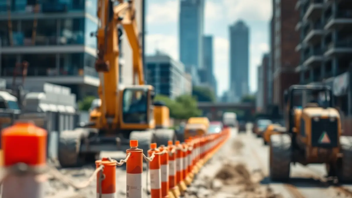Imagen genérica de obras de infraestructura vial.