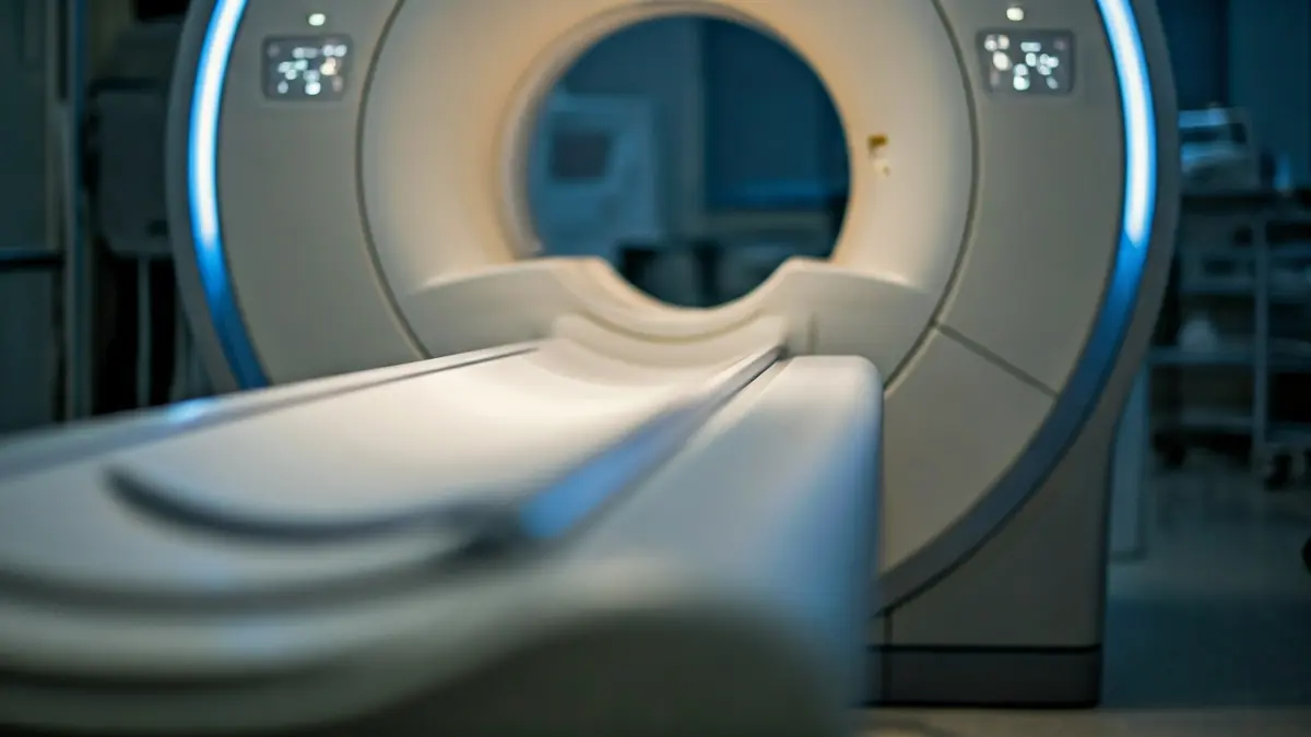 Imagen genérica de una máquina de resonancia magnética en un hospital.