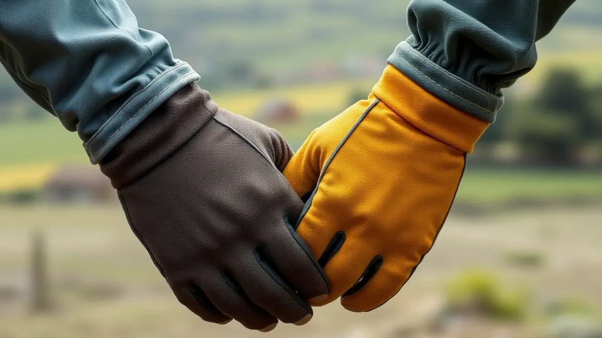 Imaxe xenérica de dúas mans, unha máis vella e outra máis nova, uníndose nun xesto de solidariedade.