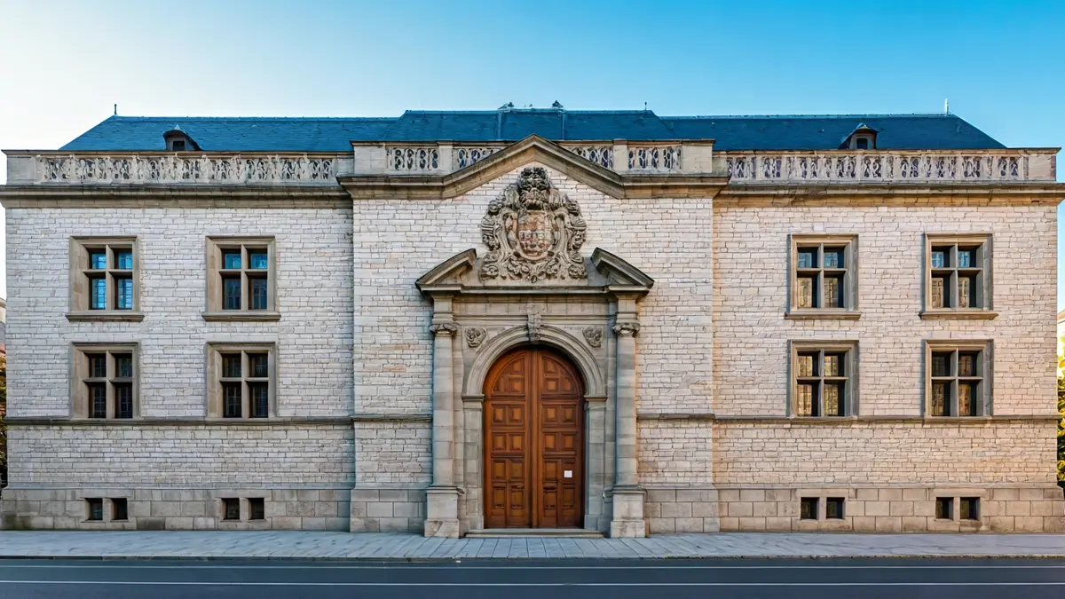 Fachada da Universidade de Santiago de Compostela