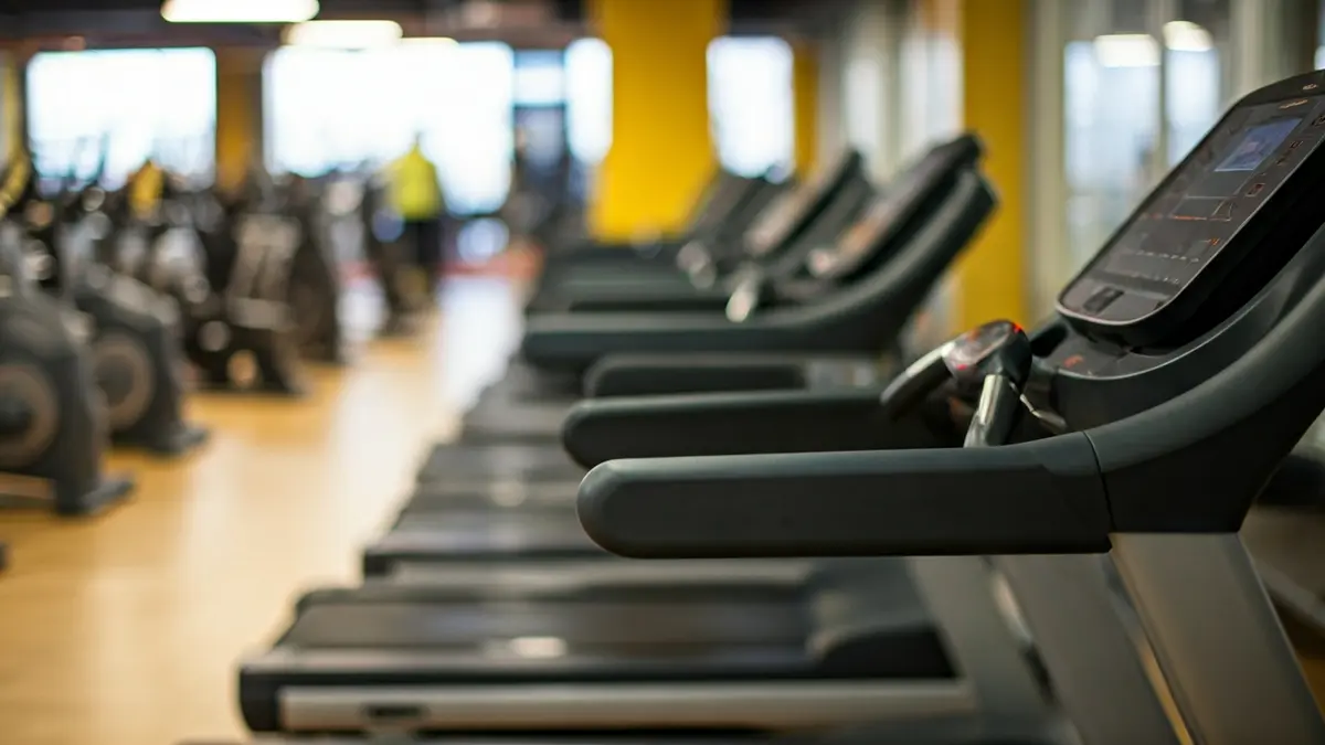 Imaxe xenérica de máquinas de ximnasio modernas.