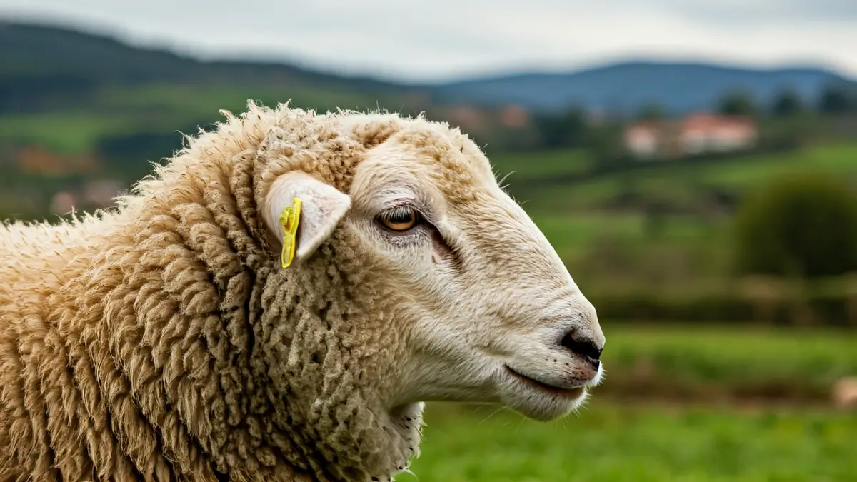 Imaxe xenérica dunha ovella, representando a sanidade animal e a vacinación.