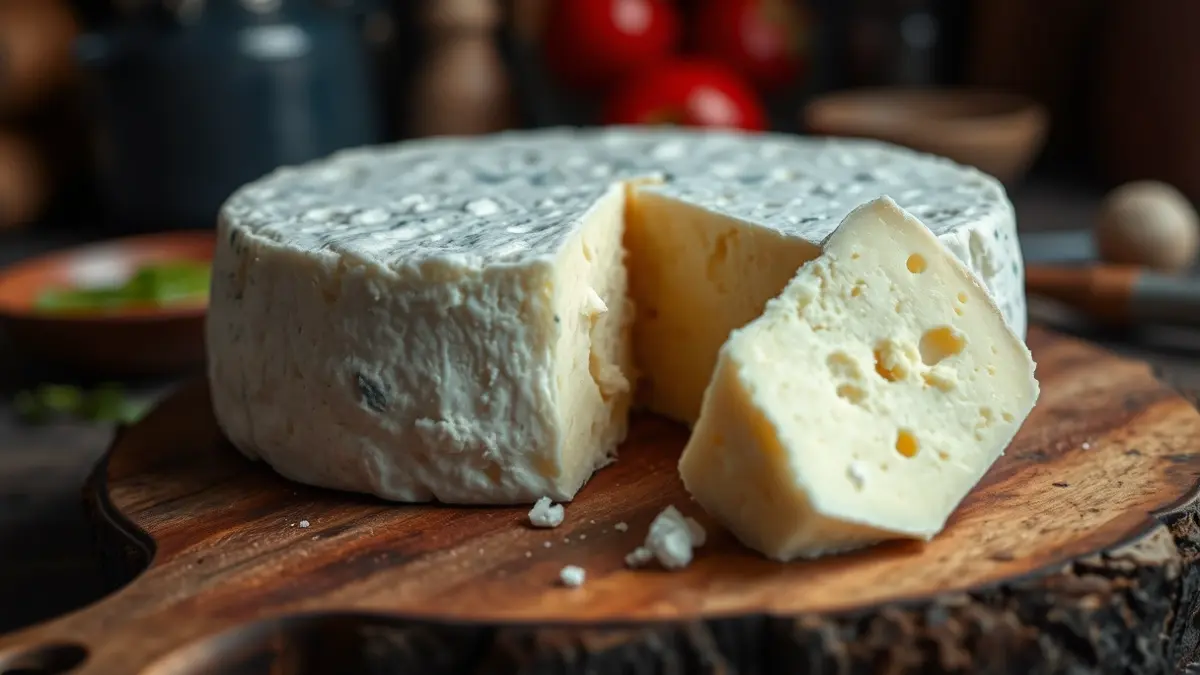 Imaxe xenérica de queixo Tetilla, ingrediente principal do concurso de cociña.