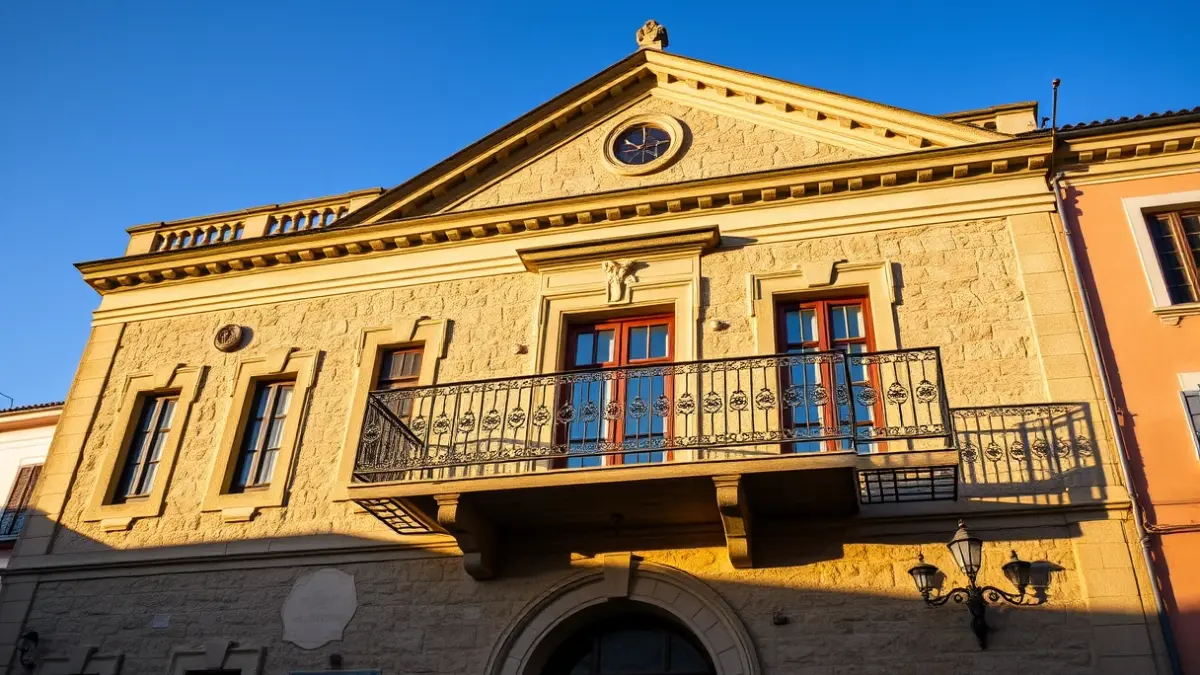 Fachada do concello de Lugo