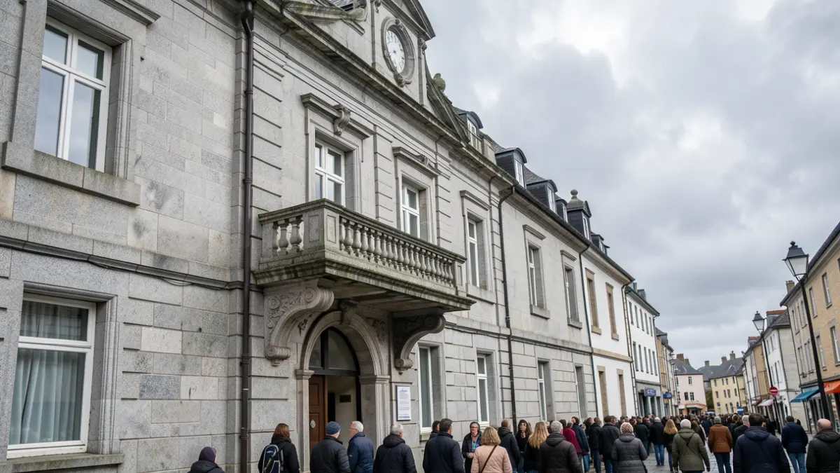 Imagen genérica de la fachada de un edificio del gobierno gallego.