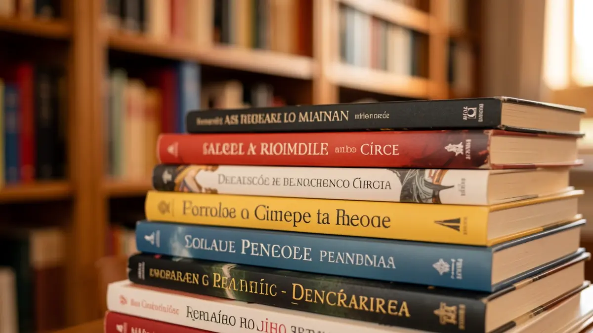 Imaxe xenérica de libros sobre figuras míticas femininas.