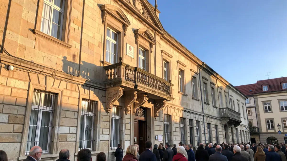 Imagen genérica de un edificio institucional gallego.