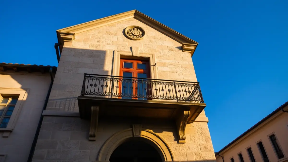 Fachada do concello de Vilalba