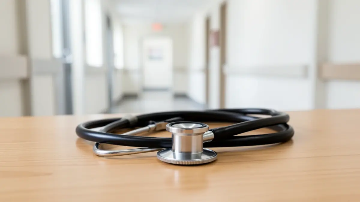 Imaxe xenérica de material sanitario nunha consulta médica.