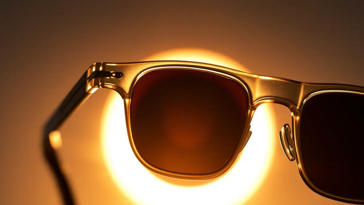 Imagen genérica de gafas homologadas para la observación de un eclipse solar.