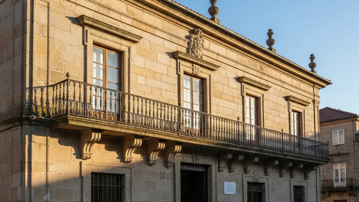 Imaxe do edificio dun concello galego.