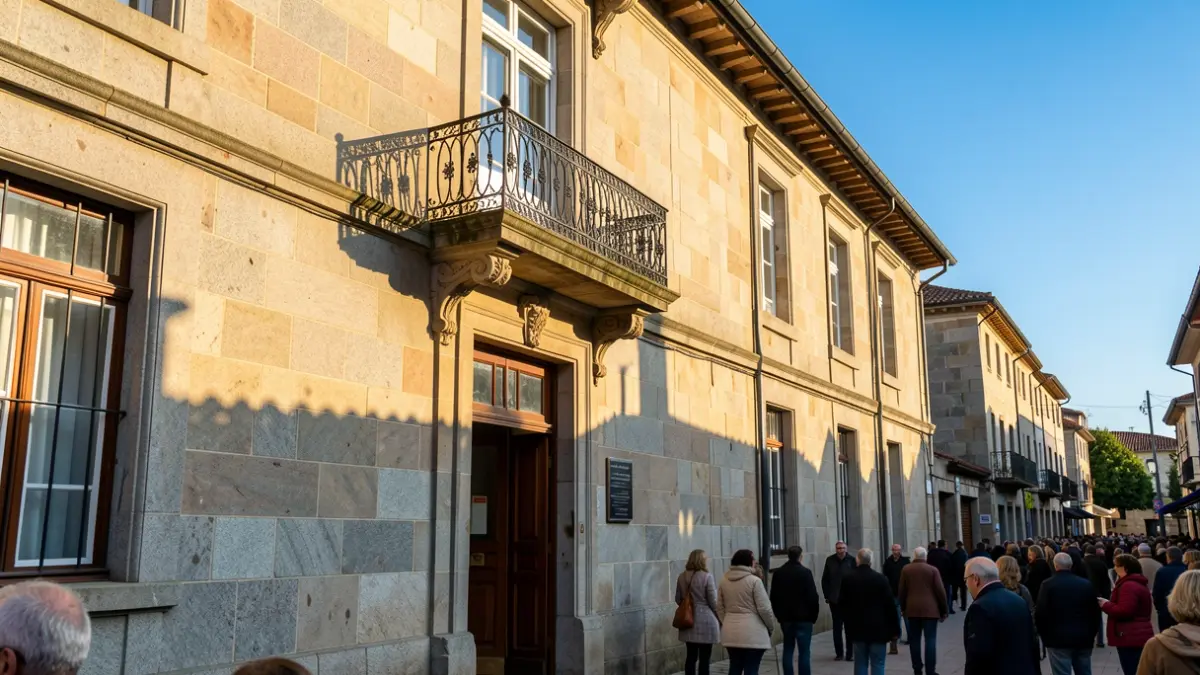 Imaxe xenérica dun concello tradicional galego.