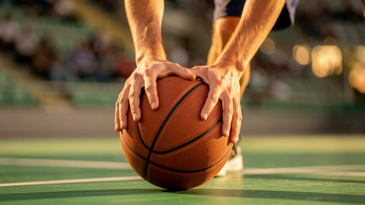 Imagen genérica de un balón de baloncesto.