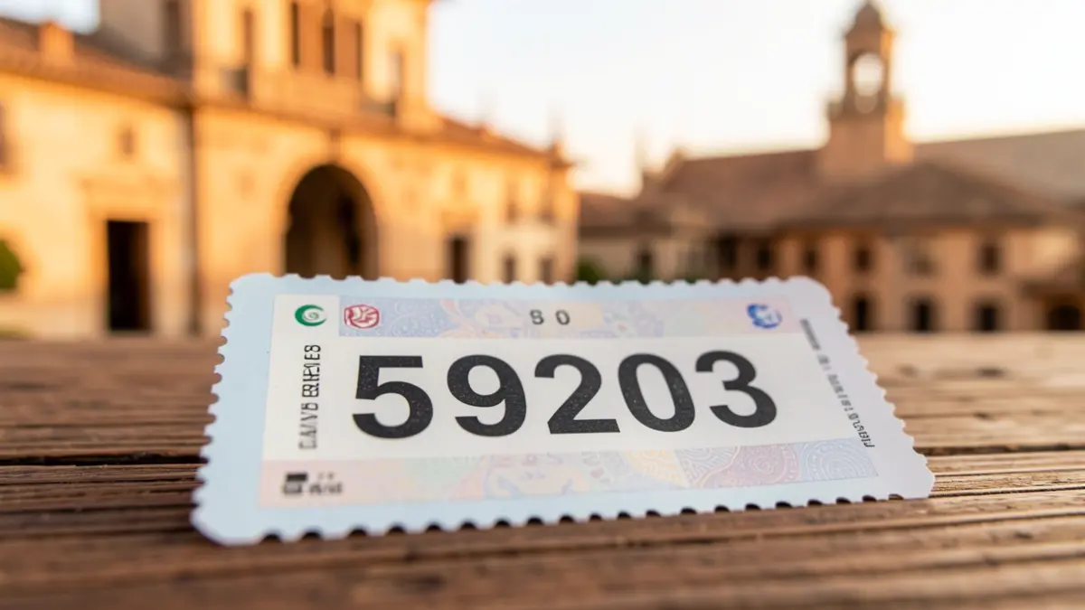 Primer premio de la Lotería Nacional en Marín.