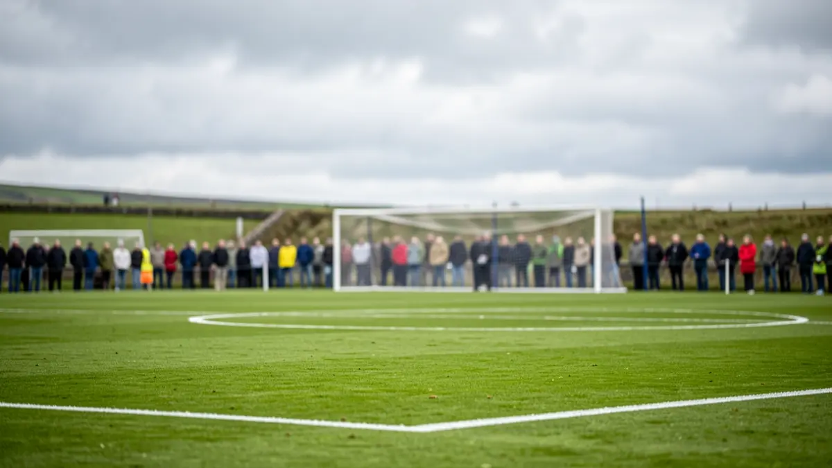 Imagen genérica de un campo de fútbol gallego.