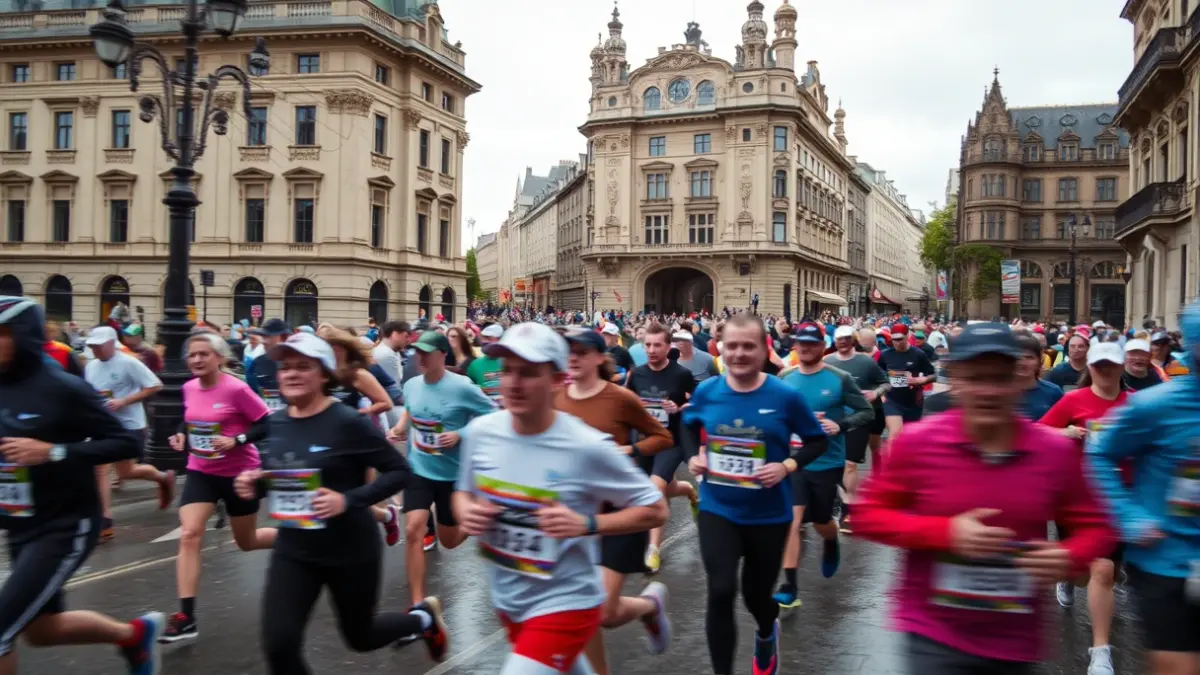 Imagen genérica de una carrera solidaria en Ourense.
