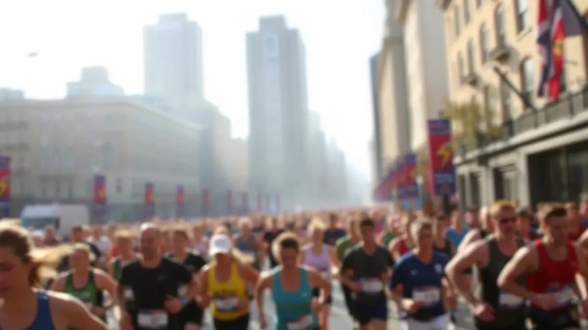 Imagen genérica de una carrera popular en la ciudad.