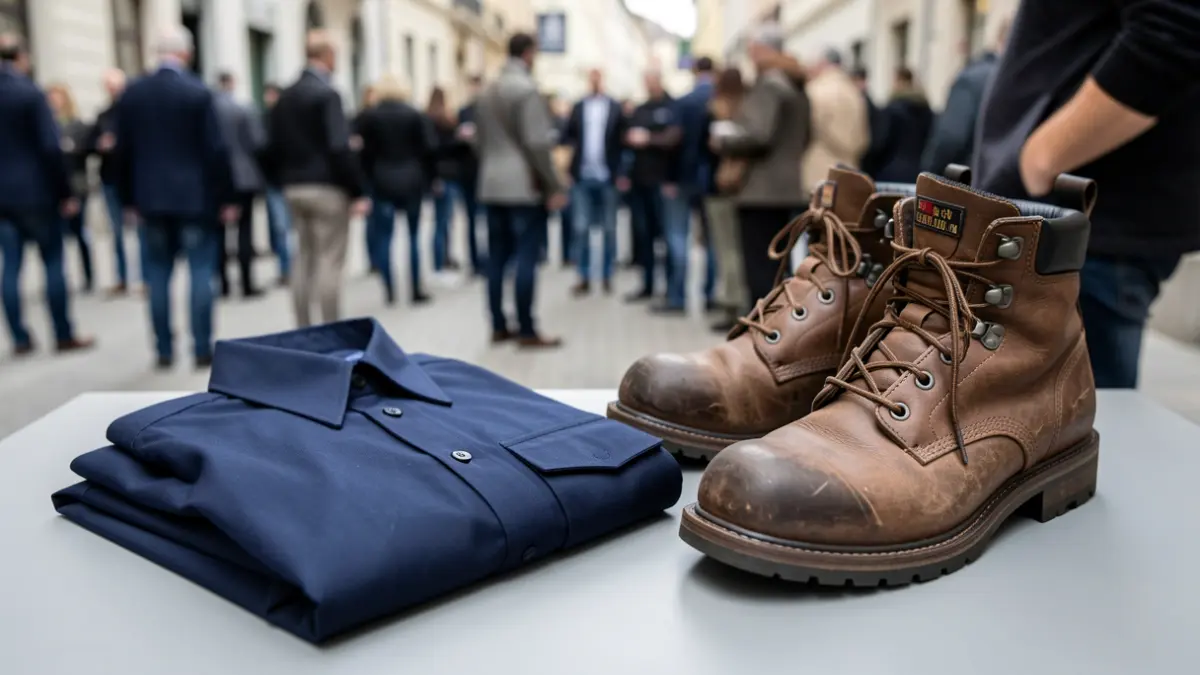 Imagen genérica de uniformes municipales y equipamiento de trabajo.