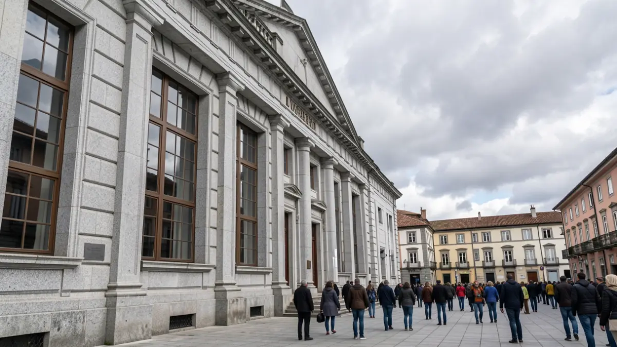 Imagen genérica de un edificio judicial de Galicia.
