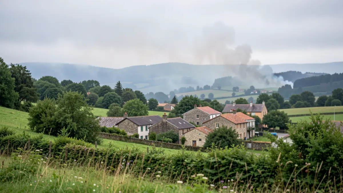 Imaxe xenérica de prevención de incendios forestais en Galicia.