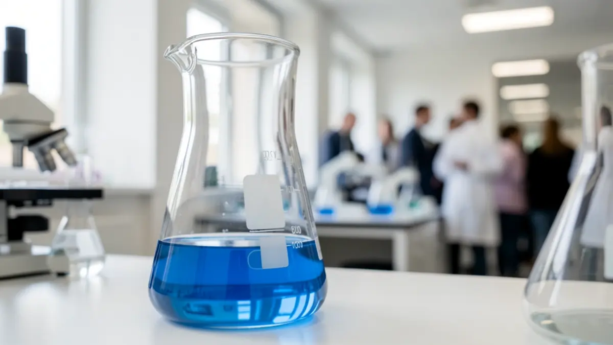 Imaxe xenérica de material de laboratorio científico.