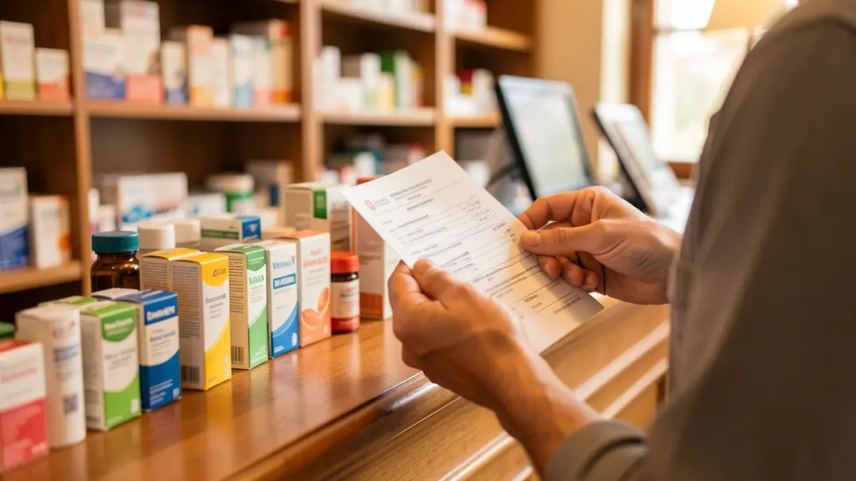 Primeira liña de atención sanitaria en farmacias rurais.
