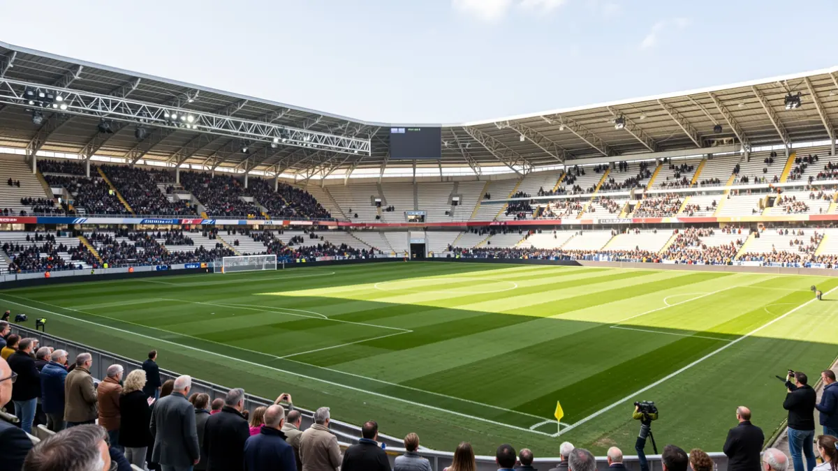 Imagen genérica del estadio de Balaídos en Vigo.