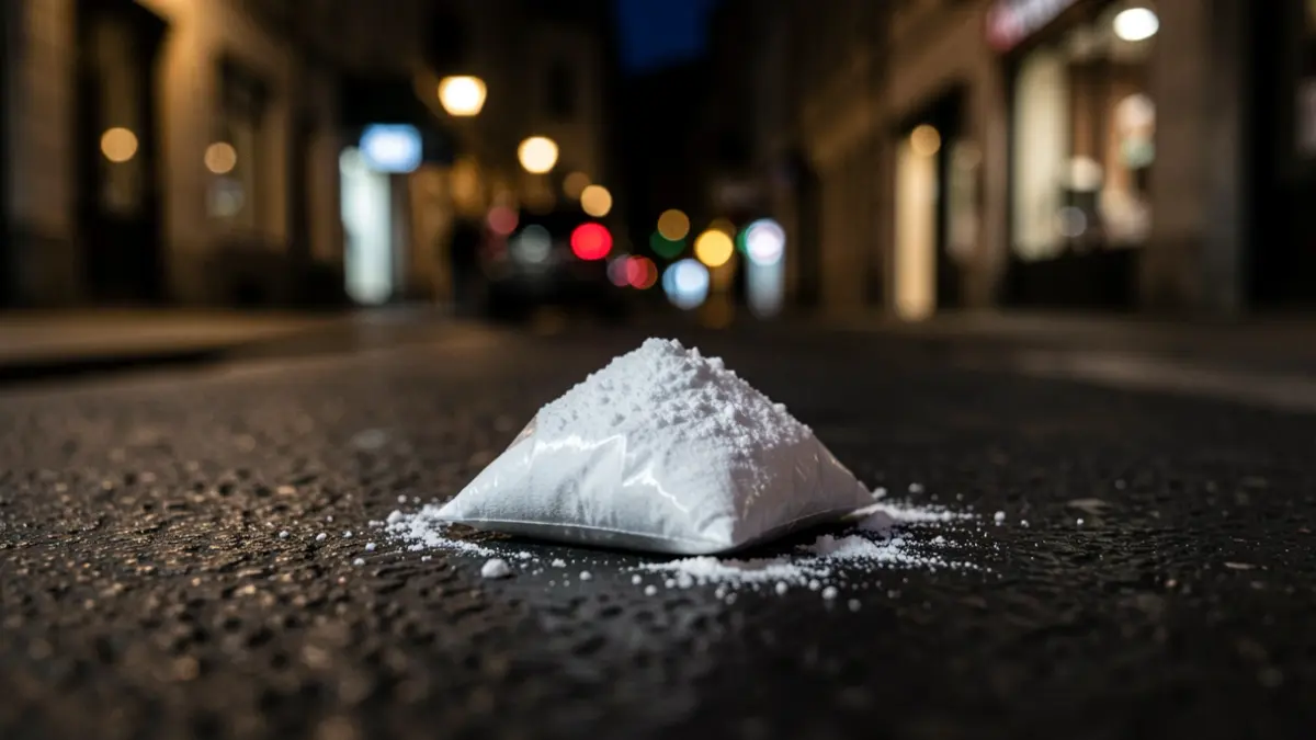 Imaxe xenérica de cocaína incautada.