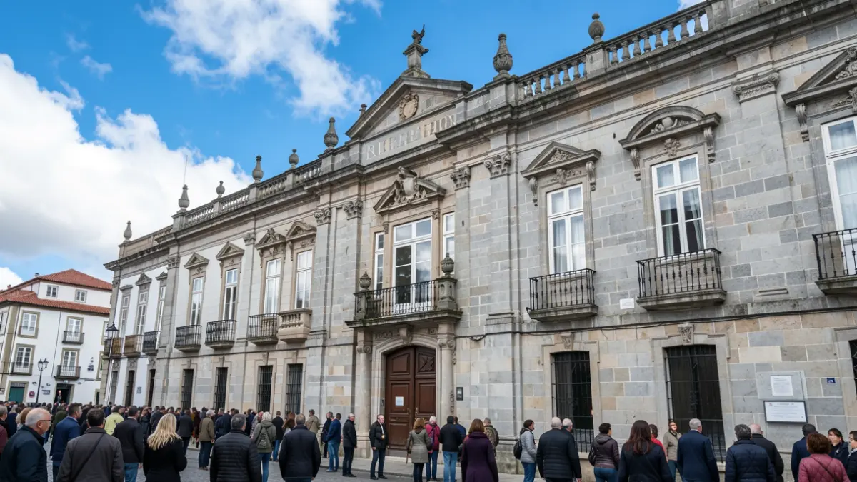Imaxe xenérica dun edificio de pedra en Galicia.